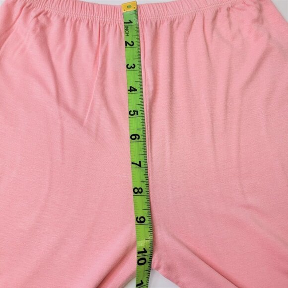 LIGHT Pink Stretchy Leggings Pants Size Medium or Small - Picture 6 of 8
